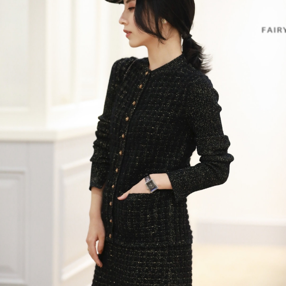 Sweater + skirt